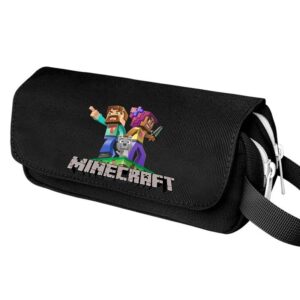 Trousse Minecraft Équipe grand format à double compartiment