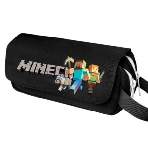 Trousse Minecraft Héros grand format à double compartiment