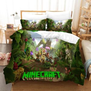 Housse de couette Minecraft Jungle