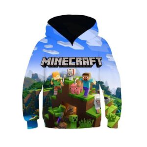 Sweat à capuche Minecraft
