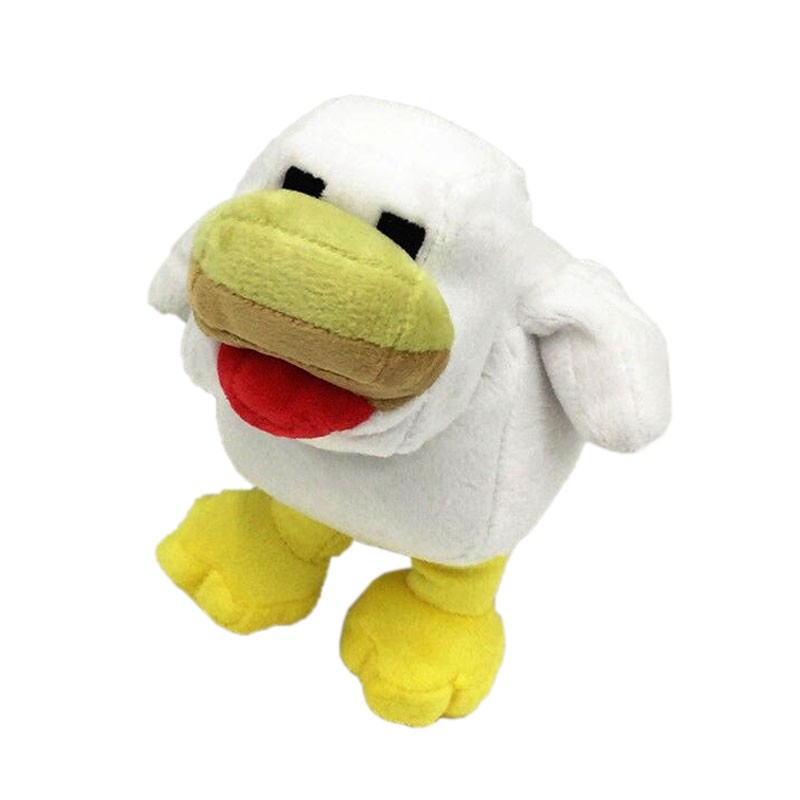 Peluche Poule Minecraft 18 cm
