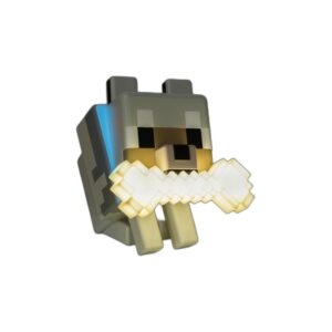 Lampe GloBuddies Loup Minecraft