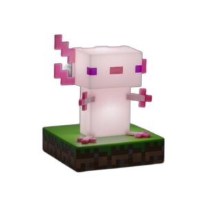 Veilleuse Axolotl Minecraft 11 cm