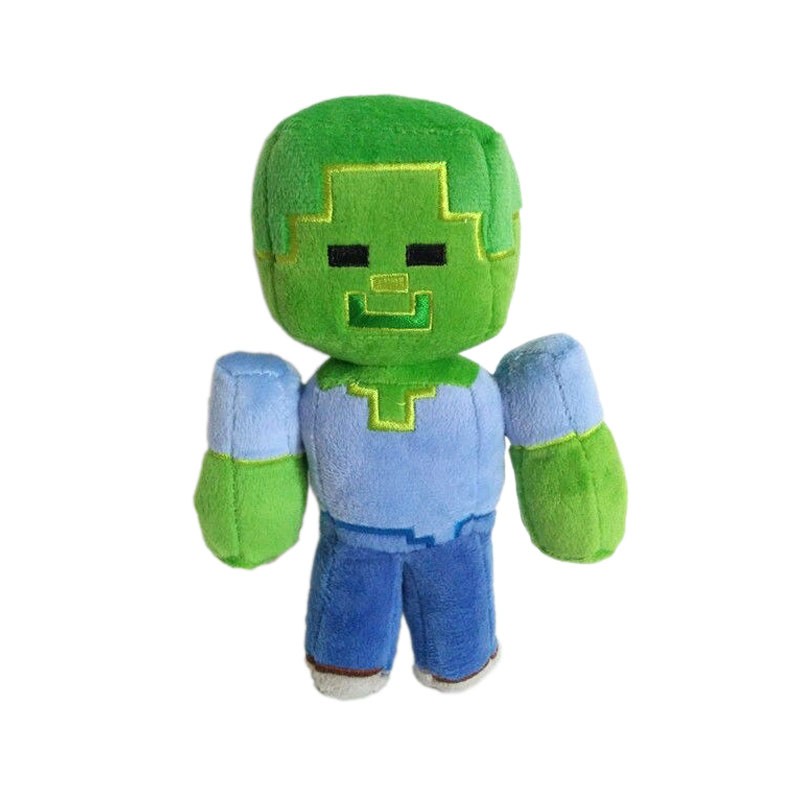 Peluche Zombie Minecraft format 20 cm